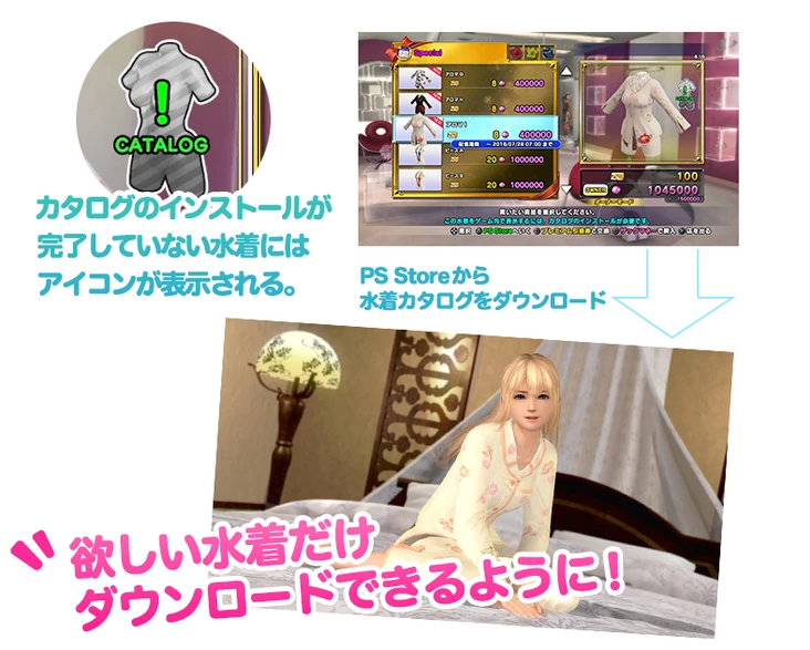 Dead or Alive Xtreme 3/Item Collection Datasheet | Dead or Alive