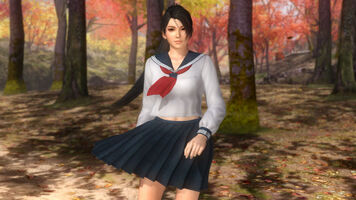 Momiji: Japanese school uniform.