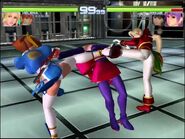 Dead or Alive 2 - Kasumi & Helena (Tag Intro, Throws, & Victory Pose)(JP)