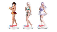 DOAXVV Fiona, Leifang, and Luna Acrylic Figurines