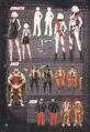 Costume concepts (top section) - DOA5