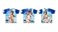 DOAXVV Kasumi, Misaki, and Tamaki T-shirts