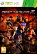 Dead or alive 5 xbox 360 PAL cover