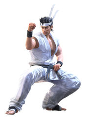 Akira as he appears in Virtua Fighter 5 (2006)