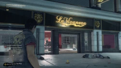 Entrance to the shop.