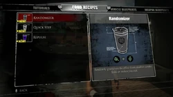 Recipe for the Randomizer