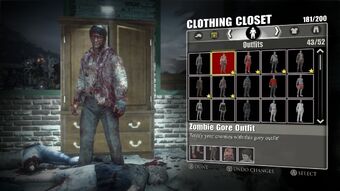 Zombie Gore Outfit Dead Rising Wiki Fandom