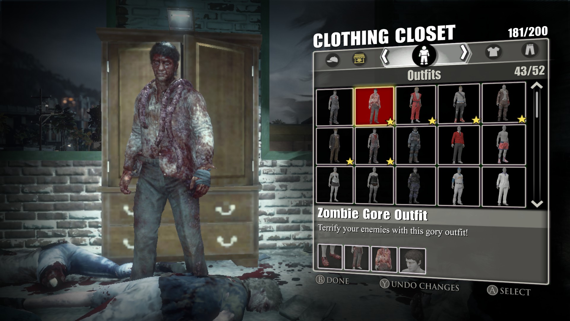 Zombie Gore Outfit Dead Rising Wiki Fandom