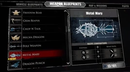 Metal Mary Blueprint