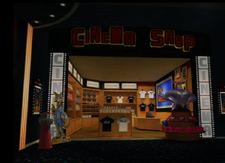 The gift shop.