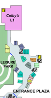 Map for Paradise Plaza.