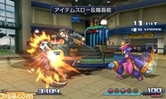 The soccer ball in Project X Zone