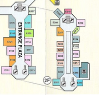 Map - 1st and 2nd floors