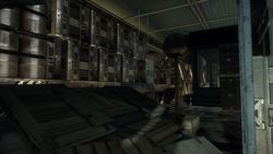 Interior of the basement.