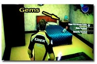 Case west laser sword gems