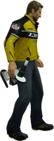 Chuck holding a microscope
