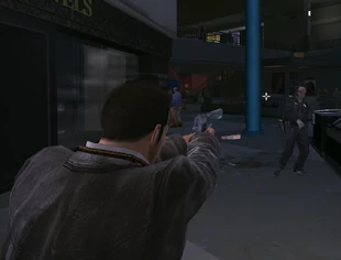 DR1 - Pistola - Frank apuntando.jpg (129 kB) Frank apuntando con el arma.