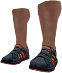 Dead rising Red and Black Running Shoes