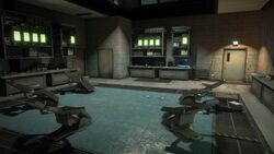 The laboratory.
