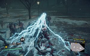The Electric Axe's special attack