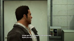Dead rising case barnaby and jessie talk close door