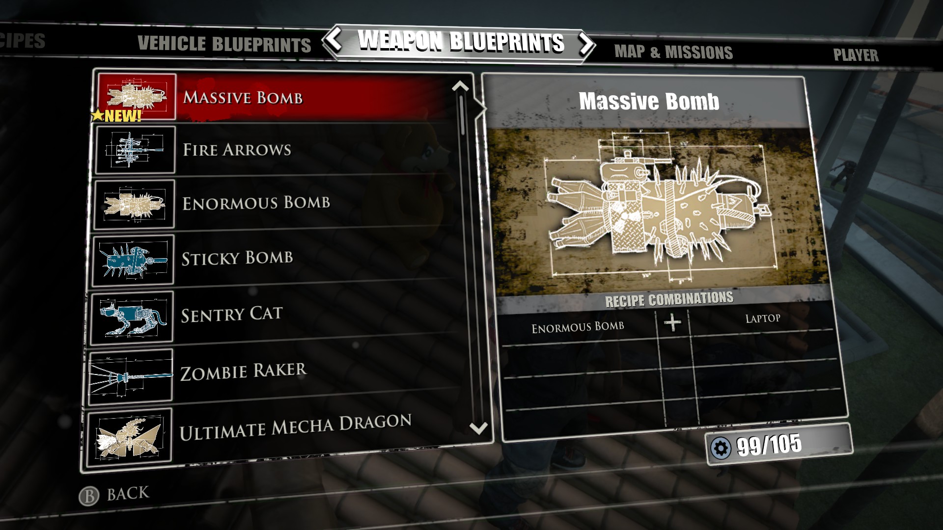 Dead Rising 3 - HEAVY METAL - Blueprint Location 