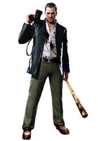 Artwork of Frank's appearance in Dead Rising.