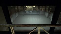 The area Marian stays in during the boss fight.