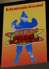 An advertisement in Wonderland Plaza.