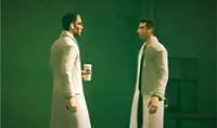 Dead Rising 2 Phenotrans scientists.png (97 KB) Mark and Pearce discuss progress.