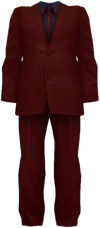 Dead rising Burgundy Wine Outfit