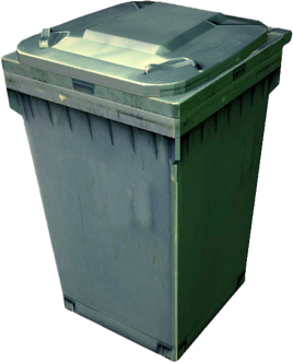 Dead rising Plastic Bin