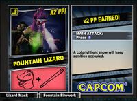 Dead rising 2 combo card Fountain Lizard