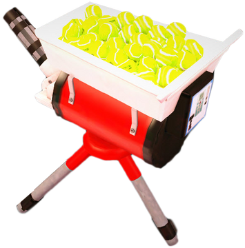Tennis ball best sale launcher machine