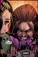 Katey is bitten by her mother in the 3rd issue of Dead Rising: Road to Fortune.
