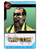 Ultimate Marvel vs. Capcom 3 Steven Chapman Card for Heroes and Heralds Mode.