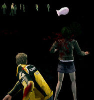 Dead rising mannequin female head attack