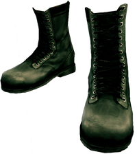 Dead rising Black Military Boots