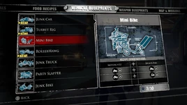 Mini Bike Blueprints