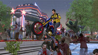 Dead rising frank with Chuck Greene's Motorcyle Jacket (2)