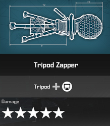 Tripod Zapper DR4 Blueprint