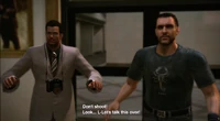 James, attempting to reason with Cletus.