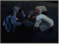 Curtis and his friends.