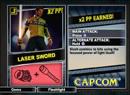 Dead rising 2 combo card Laser Sword (Dead Rising 2)