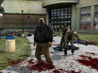 Dead rising zombies leisure park for cropping