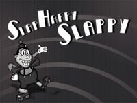 Old Slappy cartoon.