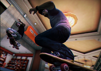 Performing an ollie