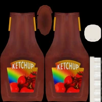 Skin of ketchup from PC game files