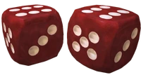 A pair of giant dice