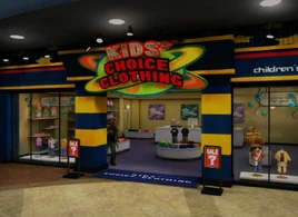 Kid's Choice Clothing Entrance